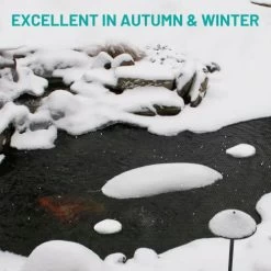 PatioGem Pond Netting, 4 Sizes, 7’ X 10’ Pond Netting For Koi Ponds, Durable & Sturdy Pond Net To Catch Leaves & Debris, Herons, Raccoons, Cats & Predators, Accessories Included (3/8” Mesh) -Garden Supply Store 41AANFepceL