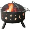 Landmann 28345 Big Sky Stars And Moons Firepit, Black