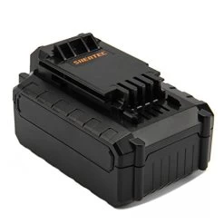 Shentec 20V 5.0Ah Lithium Replacement Battery Compatible With Porter Cable PCC685L PCC680L Porter Cable Power Tools -Garden Supply Store 41BEx TomwL