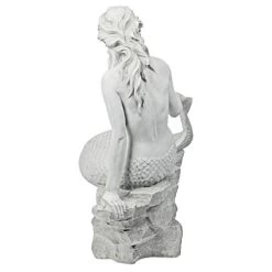 Design Toscano Daydreaming Mermaid Of Langeline Cove Statue -Garden Supply Store 41BLLiWNBUL