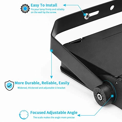 LEDMO 300W LED Flood Light (1500W Equivalent) Amazingly Bright 42,000LM 5000K Adjustable Mount Stadium Lights Outdoor… 4 LEDMO 300W LED Flood Light (1500W Equivalent) Amazingly Bright 42,000LM 5000K Adjustable Mount Stadium Lights Outdoor… - Image 4