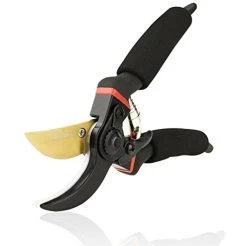 Gonicc 8ā³ Professional Premium Titanium Bypass Pruning Shears (GPPS-1003), Hand Pruners, Garden Clippers.