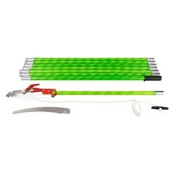 YaeTool Tree Pole Pruner 26FT Length Manual Pole Saw Tree Scissor Cutter Yard Garden Tool Loppers Hand Pole Saws