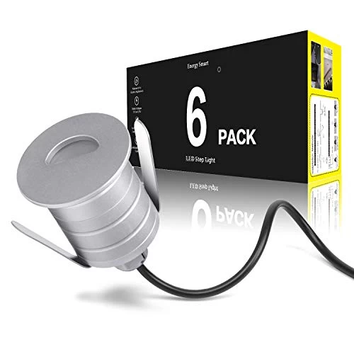 Low Voltage Deck Lights 6 Pack LED Landscape Step Lights 1W 12-24V Ground Light Outdoor IP67 Waterproof Landscape… 1 Low Voltage Deck Lights 6 Pack LED Landscape Step Lights 1W 12-24V Ground Light Outdoor IP67 Waterproof Landscape…