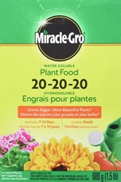Miracle-Gro Water Soluble Plant Food 20-20-20 & Perlite – 8.8L (74218300) -Garden Supply Store 41DETC bJ9L