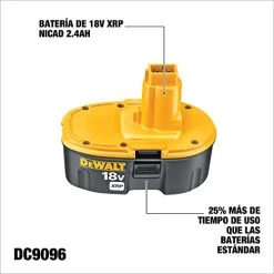 DEWALT DC9096 XRP 18-Volt 2.2 Amp NiCd Pod Style Battery -Garden Supply Store 41DV6gKt3OL