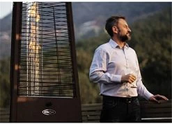 Outdoor Propane Heater Patio Heaters Patio Heaters Outdoor Freestanding Real Flame Gas Pyramid Patio Heater Outdoor… -Garden Supply Store 41EWlmAW85L