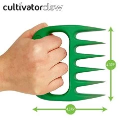 BEARPAW Cultivator Claw – (Never-Set-Down) Gardening Tool – Ergonomic Hand Design For Aerating, Weeding, Cultivating… -Garden Supply Store 41FGpy6rfgL