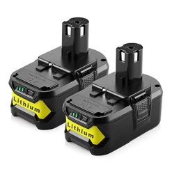 Energup Replacement Ryobi 18V Lithium Battery For Ryobi 18-Volt ONE+ Battery P104 P105 P102 P103 P107 P108 Ryobi Battery…