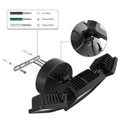 Onforu 2 Pack 50W LED Security Light, 5000LM Super Bright Outdoor Flood Light Fixture With 3 Adjustable Heads, IP65… -Garden Supply Store 41FrCs3nHnL