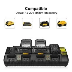 Energup DCB104 Replacement Charger For Dewalt 12V/Dewalt 20V Max 4-Port Li-Ion Fast Charger DCB102 DCB102BP DCB104… 10 Energup DCB104 Replacement Charger For Dewalt 12V/Dewalt 20V Max 4-Port Li-Ion Fast Charger DCB102 DCB102BP DCB104… -Garden Supply Store 41Fy2BhrHHuL
