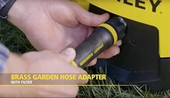 Stanley SHP1600 1600 Psi Electric Pressure Washer With Vari-Spray Nozzle, Wand, Spray Gun, 20′ Hose & Detergent Bottle… 10 Stanley SHP1600 1600 Psi Electric Pressure Washer With Vari-Spray Nozzle, Wand, Spray Gun, 20′ Hose & Detergent Bottle… -Garden Supply Store 41GGwG0pj5L