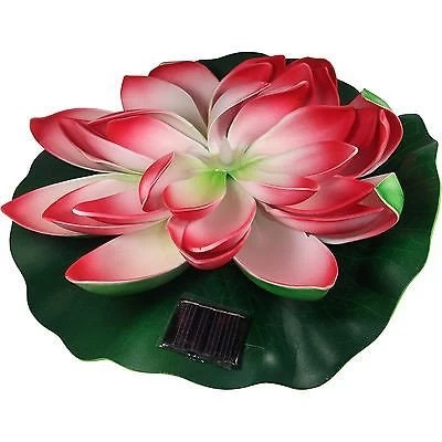 Floating Solar Water Lily For Pond Or Pool 1 Floating Solar Water Lily For Pond Or Pool