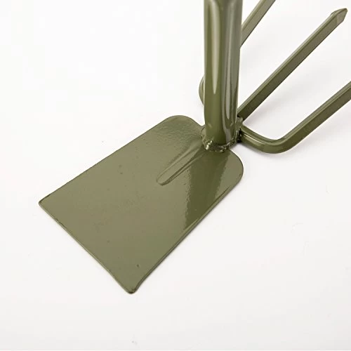 Garden Hoe And Cultivator Hand Tiller Tool, Anti-Rust Carbon Steel Hand Digger For Loosening Soil & Weeding & Digging… 3 Garden Hoe And Cultivator Hand Tiller Tool, Anti-Rust Carbon Steel Hand Digger For Loosening Soil & Weeding & Digging… - Image 3