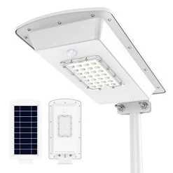 TENKOO LED Solar Street Light Wall Garden Lights, 15W All In One With Motion Sensor Waterproof IP65 Super Bright…