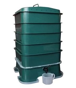 VermiHut Plus 5-Tray Worm Compost Bin – Easy Setup And Sustainable Design