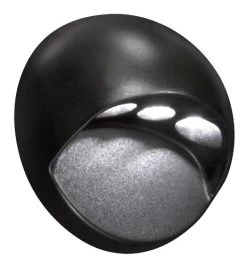 Paradise Northern International GL33458BK LED Cast Aluminum Deck Light, Black