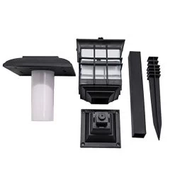 YAKii Solar Torch Lights, 72 LED Auto On/Off Flickering Flame Solar Powered Outdoor Lights, Waterproof Landscape… -Garden Supply Store 41Ka2B8vjisL