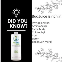 BudJuice Micro Organic Liquid Fertilizer – All Purpose, All Natural Nutrient Rich Plant Food For Gardens, Hydroponics, Flowers, Vegetables, Succulents -Garden Supply Store 41KmKjn30TL