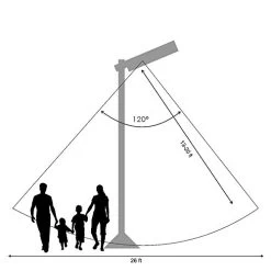 30W Outdoor LED Solar Street Light，IP65 Waterproof White 6000K Solar Security Light Motion Sensor Dusk To Dawn With… -Garden Supply Store 41L0077P2BHL