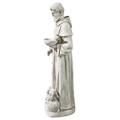 Design Toscano Nature’s Nurturer, St. Francis Religious Garden Decor Statue Bird Feeder, Medium 71 Cm, Polyresin… 8 Design Toscano Nature’s Nurturer, St. Francis Religious Garden Decor Statue Bird Feeder, Medium 71 Cm, Polyresin… -Garden Supply Store 41LsECwTx L