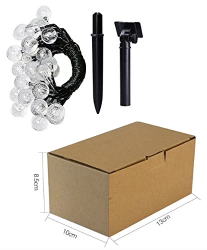 Bulbright Solar String Lights Fairy Lights 20Ft 30 LED Crystal Ball String Lights Starry Lights Globe String Lights For… 3 Bulbright Solar String Lights Fairy Lights 20Ft 30 LED Crystal Ball String Lights Starry Lights Globe String Lights For… - Image 3