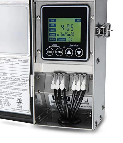 Khan Tech Stainless Steel Landscape 150w 15VAC Low-Voltage Transformer 3 Khan Tech Stainless Steel Landscape 150w 15VAC Low-Voltage Transformer - Image 3