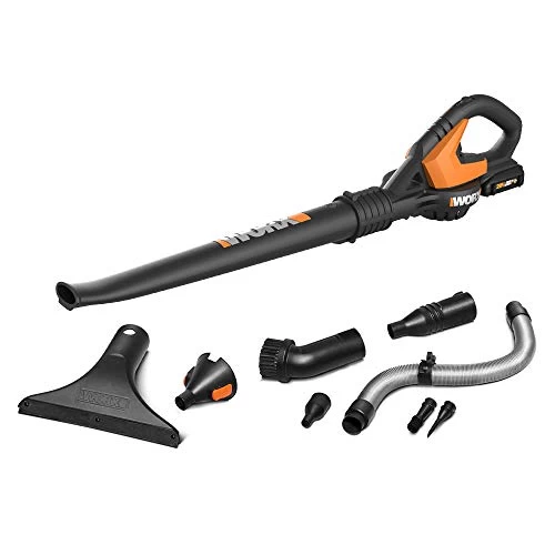 WORX Air 20V Multi-Purpose Blower/Sweeper/Cleaner 20V Battery Powershare Platform, With Accessories-WG545.1 1 WORX Air 20V Multi-Purpose Blower/Sweeper/Cleaner 20V Battery Powershare Platform, With Accessories-WG545.1