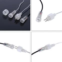 YSIM Meteor Shower Rain Lights, Ultra Bright Romantic Lights For Party, Wedding, Christmas, Etc -Garden Supply Store 41NdaiOc4ML