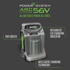 EGO Power+ 56-Volt Lithium-ion Rapid Charger For EGO Power+ Equipment -Garden Supply Store 41O2BAOoT8nL