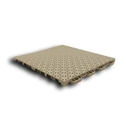 SnapGRID™ LX 1′ X 1′ Deck Interlocking Grid Tiles (24/pack) (Natural Beige)