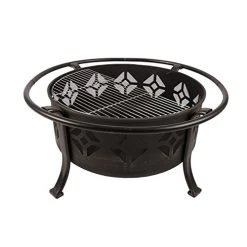 Pleasant Hearth Sunderland Deep Round Bowl Fire Pit, 36-Inch 13 Pleasant Hearth Sunderland Deep Round Bowl Fire Pit, 36-Inch -Garden Supply Store 41Or18ZSWPL