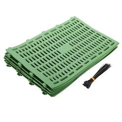 SanSanYa 15″ X 10″ Tree Trunk Protectors Expandable Tree Trunk Guards Protectors With Zip Ties Interlocking Vertical & Horizontal Stacking Tree Bark Protector Tree Guard (Green, 6) 13 SanSanYa 15″ X 10″ Tree Trunk Protectors Expandable Tree Trunk Guards Protectors With Zip Ties Interlocking Vertical & Horizontal Stacking Tree Bark Protector Tree Guard (Green, 6) -Garden Supply Store 41Ov3JnDHgL