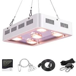 Full Spectrum LED Grow Light 1500W Sunshine COB LED Grow Light, X5 COB LED Plant Light For Growing Fresh Herbs…