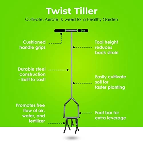 Yard Butler TNT-4 Garden Twist And Tiller 2 Yard Butler TNT-4 Garden Twist And Tiller - Image 2