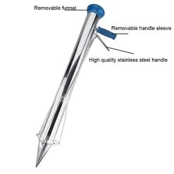 Bulb Planter Hand-held Vegetable Seedling Transplanter Sod Plugger Garden Tool -Garden Supply Store 41PiihLoD3L