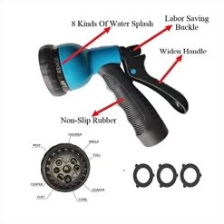 BuVo Garden Sprinkler & Hose Nozzle Spray – Sprinklers And Sprayer Set – Automatic Irrigation System For Garden & Lawn… -Garden Supply Store 41QXvglmVHL