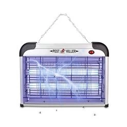 Electric Bug Zapper, 2800V Powerful Flying Insect Mosquito Killer W/ 20W Blue Light Attract, Plug-in Pest Control…