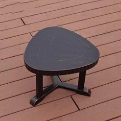Rectangle Fire Pit Table, Patio Garden Heater Outdoor BBQ Camping Contains 6 Stools -Garden Supply Store 41QyvcTmfYL