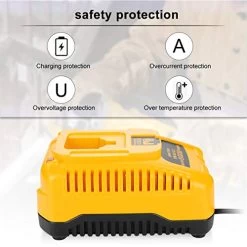 Energup Replacement DC9310 7.2-Volt-18-Volt 1-Hour Replacement Charger For DEWALT 7.2V-18V NiCad & NiMh Battery DW9057… -Garden Supply Store 41Sb02YPkvL