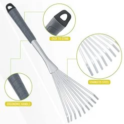 Altdoff Yard Thatch Rake Adjustable And Hand Rake, Leaf Rake Set, Garden Rake Used For Lawns, Leaves, Thatch, Gravel… 13 Altdoff Yard Thatch Rake Adjustable And Hand Rake, Leaf Rake Set, Garden Rake Used For Lawns, Leaves, Thatch, Gravel… -Garden Supply Store 41Sl1PHUQLL