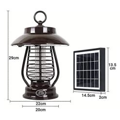 Solar Electronic Mosquito Killer Lamp, Mosquito Killer Light Mosquito Repeller Light Insect Killing Lamp For Gardens… -Garden Supply Store 41SpdYTr5DL