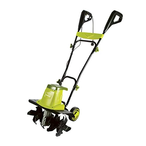 Sun Joe TJ603E 16-Inch 12-Amp Electric Garden Tiller/Cultivator, 3-Position Wheel Adjustment, 6-Steel Angled Tines… 2 Sun Joe TJ603E 16-Inch 12-Amp Electric Garden Tiller/Cultivator, 3-Position Wheel Adjustment, 6-Steel Angled Tines… - Image 2