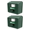 ASPECTEK – 2 Pack Electronic Ultrasonic Animal Control, Pest Control,Cat,Dog,Deer,Pest Animal Repellent With Motion…