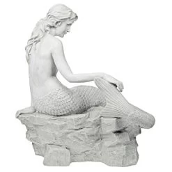 Design Toscano Daydreaming Mermaid Of Langeline Cove Statue -Garden Supply Store 41VVZQieD5L