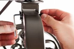 Liberty Garden 710 Navigator Rotating Garden Hose Reel, 125-Feet, Bronze -Garden Supply Store 41VkRlTjoKL