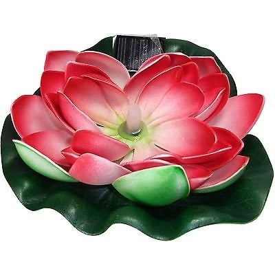 Floating Solar Water Lily For Pond Or Pool 2 Floating Solar Water Lily For Pond Or Pool - Image 2