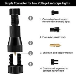 Landscape Lighting ,ZUCKEO 3W Low Voltage RGB Color Changing LED Well Lights 16 Colors And 4 Changing Modes With 4pcs… -Garden Supply Store 41VuWi2B3NoL