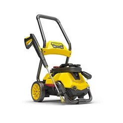 Stanley SLP2050 2050 Psi 2-in-1 Electric Pressure Washer Mobile Cart Or Detach Portable Use With Detergent Tank, Yellow…