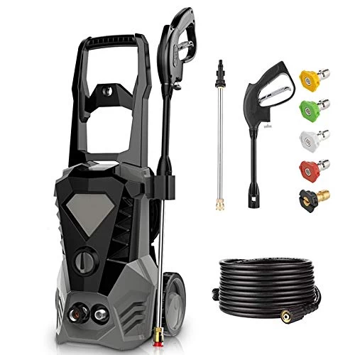 Electric Pressure Washer Electric Power Washer High Pressure Washer Cleaner Machine With Spray Gun, 5 Nozzles, Hose… 1 Electric Pressure Washer Electric Power Washer High Pressure Washer Cleaner Machine With Spray Gun, 5 Nozzles, Hose…